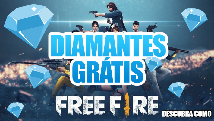 Free Fire Como ganhar Diamantes Grátis